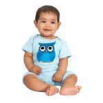 Φορμάκι Κοντομάνικο Κουκουβάγια Γαλάζιο - Image 2