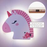 Stephen Joseph - Ξύλινο Φωτιστικό Νυκτός Μονόκερος - Image 5