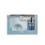 LITTLE DUTCH - Παιδικό σετ φαγητού 6 τεμαχίων Sailors Bay (μπλε) - Image 6