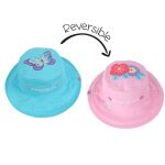 FLAPJACK KIDS - Καπέλο Διπλής Όψης UPF 50+ (Cotton) Butterfly/Floral
