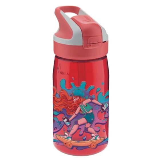 LAKEN - Παγούρι Tritan με καλαμάκι με Πώμα Summit Skate 450ml