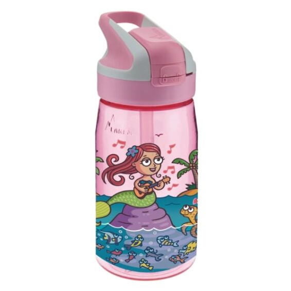 LAKEN - Παγούρι Tritan με καλαμάκι με Πώμα Summit Ukelele 450ml