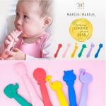 MARCUS & MARCUS - Βρεφικό κουτάλι σιλικόνης Καμηλοπάρδαλη - Image 6