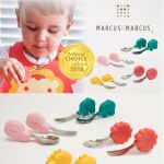 MARCUS & MARCUS - Σετ Κουτάλι και Πιρούνι με Χερούλι Σιλικόνης Λιονταράκι - Image 4