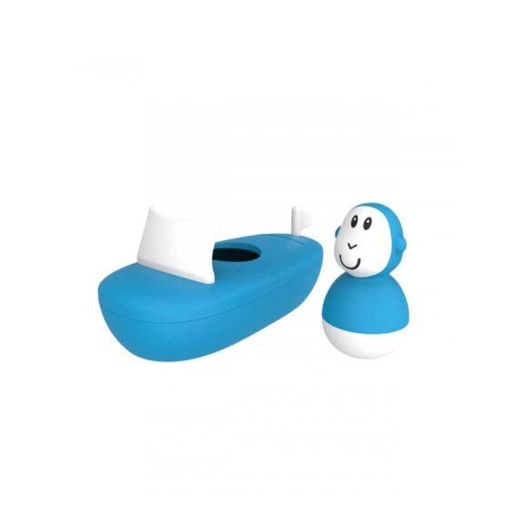 MATCHSTICK MONKEY - Παιχνίδι για το Μπάνιο - Καράβι με Φιγούρα Μπλέ