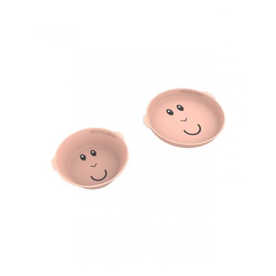 MATCHSTICK MONKEY - Plate and Bowl - Dusty Pink
