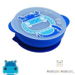 MARCUS & MARCUS - Μπώλ Σιλικόνης με Βεντούζα και Καπάκι Ιπποπόταμος