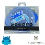 MARCUS & MARCUS - Μπώλ Σιλικόνης με Βεντούζα και Καπάκι Ιπποπόταμος - Image 4