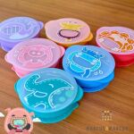 MARCUS & MARCUS - Μπώλ Σιλικόνης με Βεντούζα και Καπάκι Ιπποπόταμος - Image 2