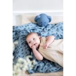 Trixie - 3 σχέδια enchanting elephant από Μουσελίνα Γκρι 55x55εκ. - Image 6