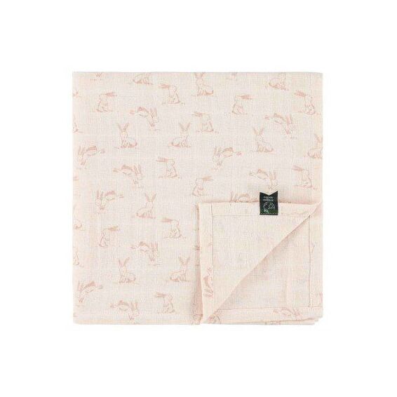 Trixie - Rosy Rabbit Σελτεδάκι από Μουσελίνα 110x110εκ.