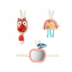 LILLIPUTIENS - Σετ 3 ξύλινων κρεμαστών παιχνιδιών Αλίς