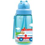 LAKEN -Παγούρι Tritan με Καλαμάκι  450ml- Μπανάνα/Φράουλα - Image 5