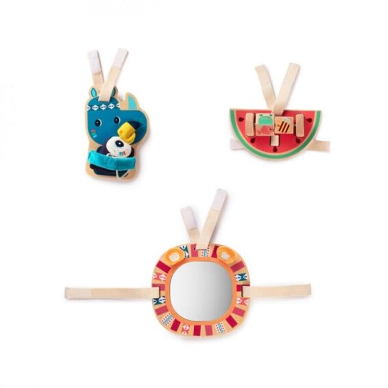 LILLIPUTIENS - Σετ 3 ξύλινων κρεμαστών παιχνιδιών Μάριους