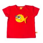Μπλουζάκι Κοντομάνικο Ψαράκι Κόκκινο