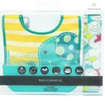 MARCUS&MARCUS -  Σαλιάρες Σιλικόνης Αδιάβροχες Βόλτας με Θήκη Ελέφαντας