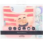 MARCUS&MARCUS -  Σαλιάρες Σιλικόνης Αδιάβροχες Βόλτας με Θήκη Γουρουνάκι