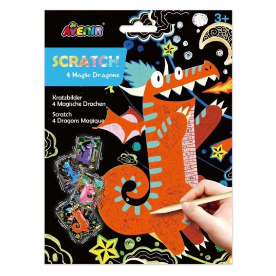 AVENIR - Scratch - 4 Magic Dragons