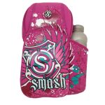 SMASH - Nfm Ισοθερμική Τσάντα Φαγητού και Μπουκάλι 500ml Ρόζ