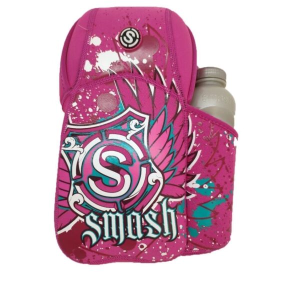 SMASH - Nfm Ισοθερμική Τσάντα Φαγητού και Μπουκάλι 500ml Ρόζ