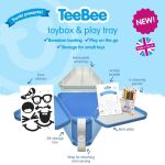 TRUNKI - Teebee κουτί παιχνιδιών με δίσκο - Μπλε - Image 3