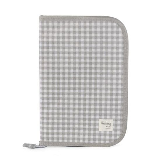 WALKING MUM - Θήκη για Έγγραφα I Love Vichy Grey