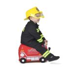 TRUNKI - Frank the Fire Engine Παιδική Βαλίτσα Ταξιδιού - Image 4