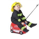 TRUNKI - Frank the Fire Engine Παιδική Βαλίτσα Ταξιδιού - Image 8
