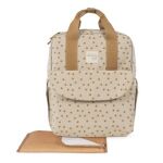 WALKING MUM : Τσάντα Αλλαξιέρα Backpack Poppy Cinnamon Hearts