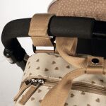 WALKING MUM : Τσάντα Αλλαξιέρα Backpack Poppy Cinnamon Hearts - Image 2