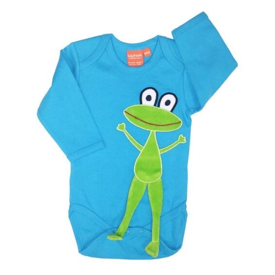 Κορμάκι Μακρυμάνικο Βατραχάκι Γαλάζιο