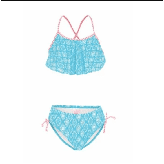 PLATYPUS - Upf 50 Flounce bikini- 8 ετών