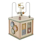 LITTLE DUTCH. Ξύλινος κύβος δραστηριοτήτων με προγραφή Little Farm FSC