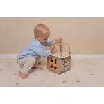 LITTLE DUTCH. Ξύλινος κύβος δραστηριοτήτων με προγραφή Little Farm FSC - Image 4