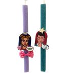 Πασχαλινή Λαμπάδα Pop Art Ζευγάρι - Image 2