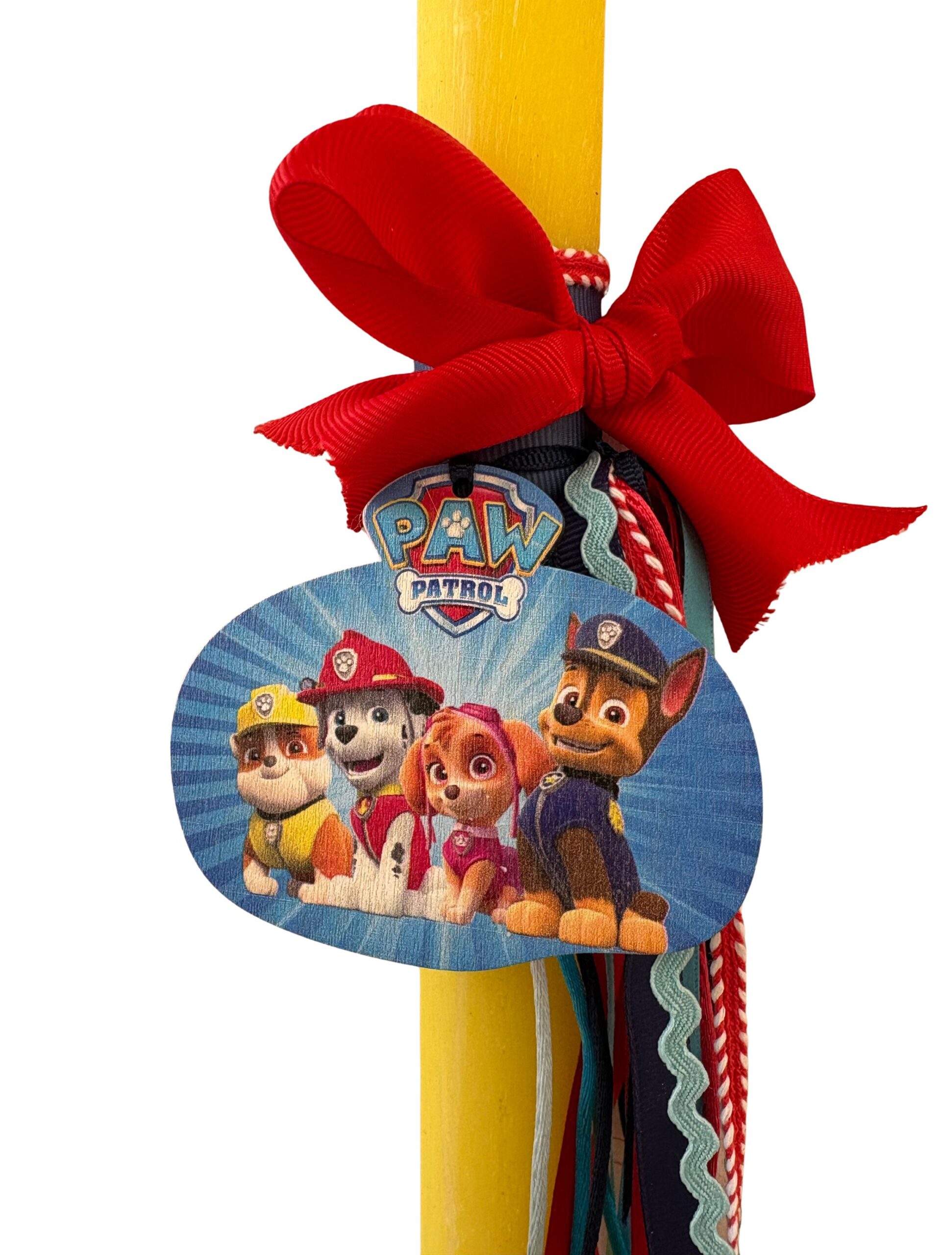 Ανώνυμο σχέδιο (19) Πασχαλινή Λαμπάδα με Paw Patrol - Image 1